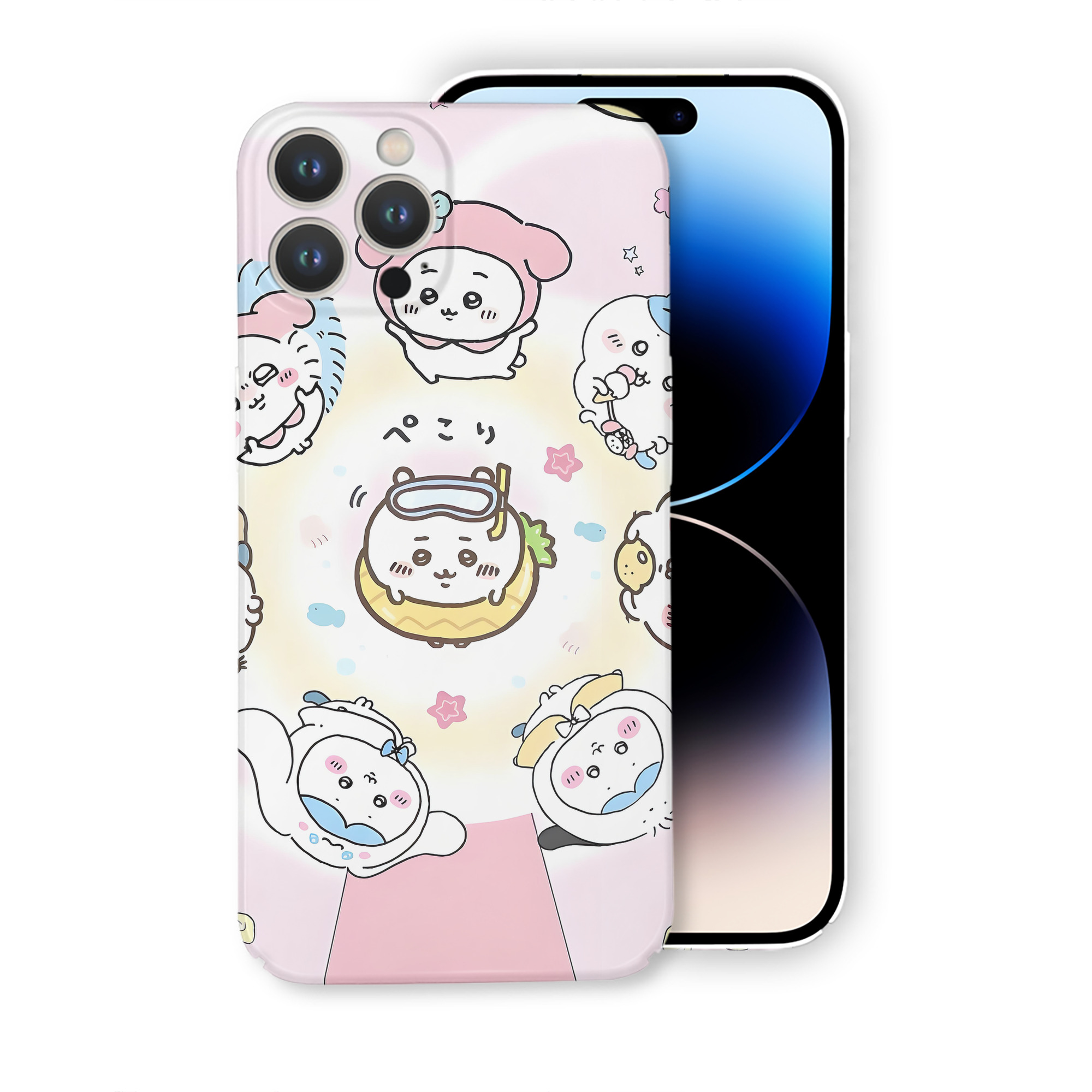 （画像用） ちいかわ Chii-kawa 【iPhone 14シリーズ対応】ハードケース